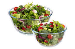 Набор 2 салатников 1050 мл, 2,1 л Crystal glass, стекло - Elan gallery фото 13