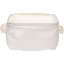 Цена за 2 шт. Коробка для хранения вещей с ручками "ВЕСТА", цвет слоновая кость, 20*16*12см