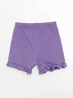 Beli Lastikli Basic K?z ?ocuk ?ort 2li