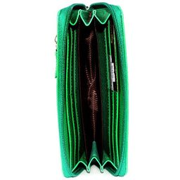 Портмоне женское Cayman-405л н/к, 3 отд, 11 карм, на молнии, зеленый ярк флотер (125) 185336  фото 3