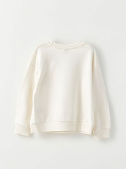 Bisiklet Yaka Basic Uzun Kollu K?z ?ocuk Sweatshirt - Waikiki фото 2