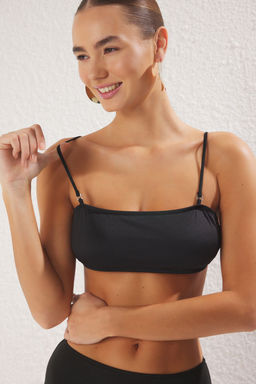 Trendyolmilla Siyah Bralette Bikini Ustu TBESS25BU00028  фото 9