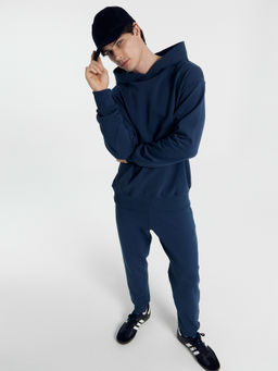 Брюки мужские в синем цвете морская глубина 181252