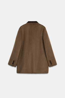 OVERSIZE WOOL BLEND BLAZER ZW COLLECTION - Zara фото 9
