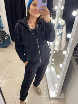 263/264М Костюм утепленный на молнии, беж - Knitka wear фото 2