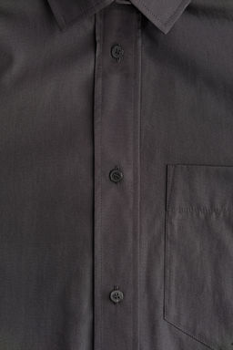 Camisa oversize de popelina - H&m фото 7