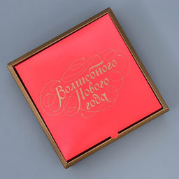 Коробка складная Волшебного Нового года, 25 10 25 см - Дарите счастье фото 3