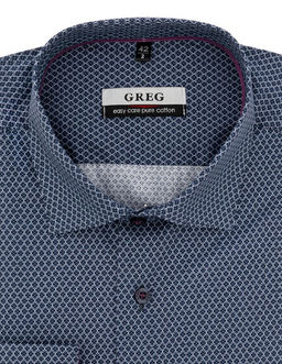 Сорочка мужская длинный рукав GREG 363/131/3403/Z/1p  фото 2