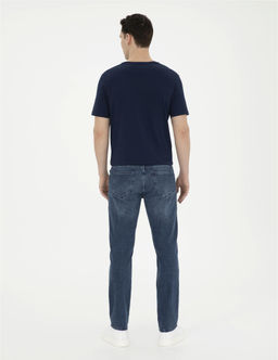 Lacivert Straight Fit Jean Pantolon - Pierre cardin фото 4