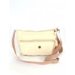 Сумка женская текстиль BoBo-6815, 1отд, плечевой ремень, молочный 261603