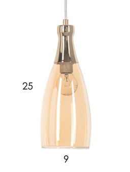 Светильник подвесной 06979/1HQ, 1×40 Вт, E14, золотистый