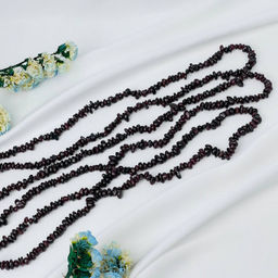 Бусины для украшений из Граната крошка 80 см