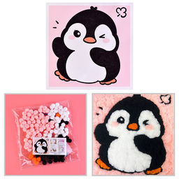 Набор творческая мастерская "Пингвиненок" 22*22 см.