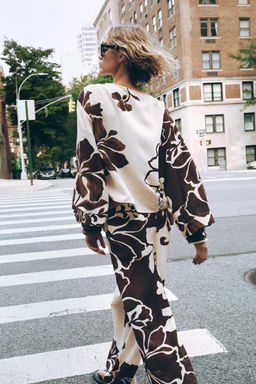 FLORAL PRINTED TOP - Zara фото 14