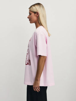 Футболка оверсайз с принтом / Zarina  фото 4