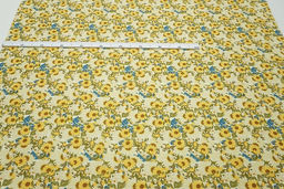 Штапель Премиум (Digital) Солнечный сад, ш.1.45м, вискоза-100%, 105гр/м.кв - Купава фото 14