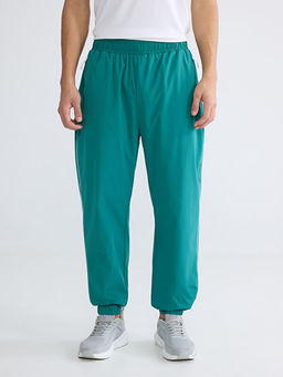 Loose Fit ?eritli Erkek Jogger E?ofman Alt?