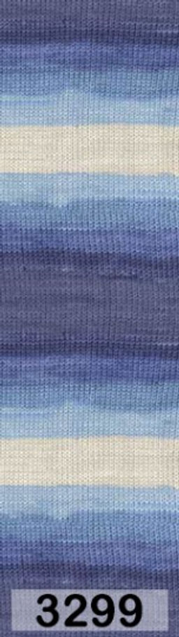 пряжа Alize - Белла батик 100 (Bella вatik) упаковка 5 шт  фото 4