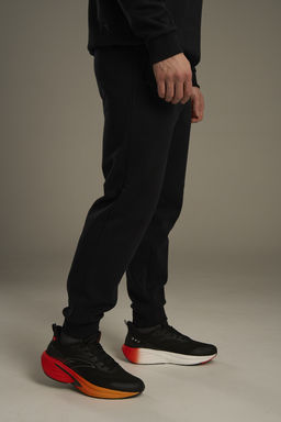 Брюки трикотажные утепленные Черный