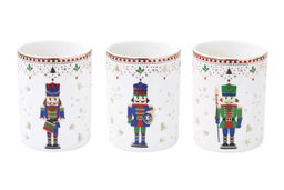 Набор подсвечников Щелкунчик, 6,5 х 9 см, 3 шт - Easy life фото 2