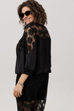 Блуза ANELLI 1790-Р черный бриллиант фото 5