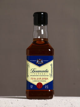 Подарочный набор «Богатства»: гель для душа виски 250 мл и стакан с пулей, Чистое счастье