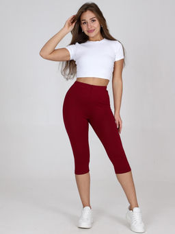 IV-CAPRIZ Балет - бриджи бордовый