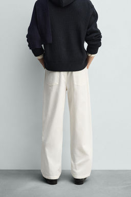 RELAXED FIT FLOWING TROUSERS - Zara фото 2