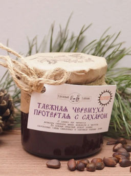 Таёжная черёмуха протертая с сахаром, 240г - Таeжный Тайник фото 2