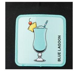 Бейсболка CAPSLAB арт. CL/0/1/CAS2/LA1 Cocktails Blue lagoon (черный / мятный)  фото 3