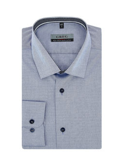 Сорочка мужская длинный рукав GREG 210/231/9759/Z/1p  фото 3