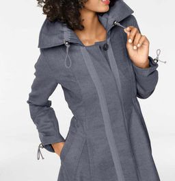 Пальто, светло-серое - Linea tesini фото 11