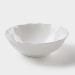 Салатник Avvir Дива, 430 мл, d=15,5 см, стеклокерамика, цвет белый