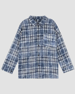 Рубашка 6510 т.синяя клетка 950 Be Friends  фото 9