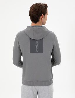 Мужской серый свитшот Неожиданная скидка в корзине - U.s. polo assn фото 5