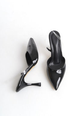 Trendyol Shoes Beyaz Rugan Seffaf Bantl? Kad?n Klasik Ince Topuklu Ayakkab? TAKSS25TO00026 - Trendyolmilla фото 8