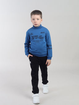 CRB wear / CWKB 63973-42-424 Водолазка для мальчика,синий  фото 2