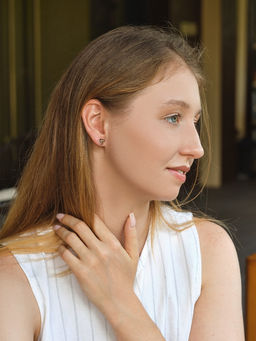 Серьги QF «Леопардовое сердце», набор 3 пары, крупное, цветной в серебре