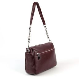 Женская кожаная сумка 1638-С Вайн - Cidirro фото 3