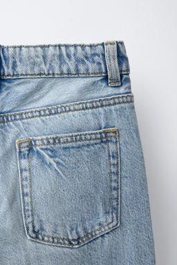 JEANS STRAIGHT ROTOS / Azul - Zara фото 5