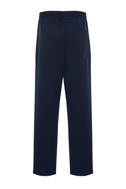 TRENDYOL MAN Lacivert Oversize/Rahat Kesim Lastik Belli Pacas? Etiketli Esofman Alt? TMNSS24EA00006 - Trendyolmilla фото 13