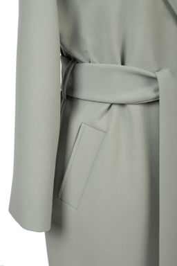 01-11614 Пальто женское демисезонное (пояс) - El podio фото 13