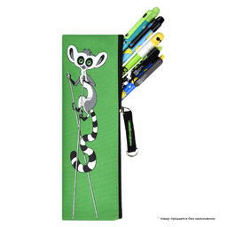 Пенал школьный Феникс+, арт.61957/ 25 ЛЕМУР  фото 3