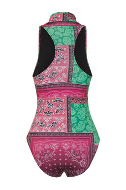 TRENDYOLMILLA Etnik Desenli Halter Yaka Fermuarl? Regular Mayo TBESS25MA00052  фото 6