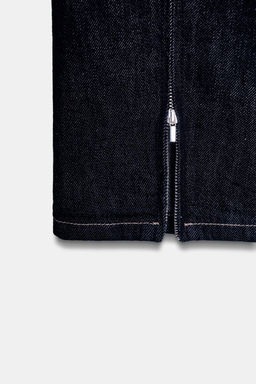 TRF JEANS WITH SIDE ZIPS - Zara фото 8