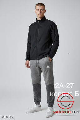 Мужской спортивный костюм на флисе - Bruno фото 3