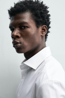 TEXTURED SHIRT WITH CUFFLINKS - Zara фото 14