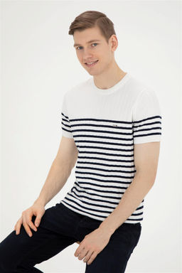 Мужской свитер цвета экрю - U.s. polo assn фото 2