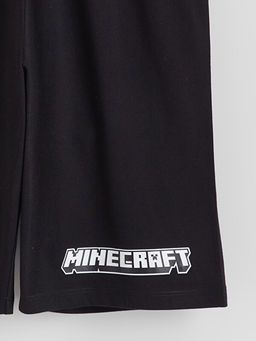 Minecraft Bask?l? Erkek ?ocuk Pijama ?ort