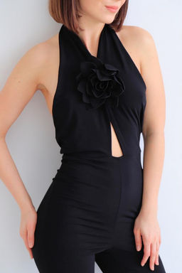 Комбинезон вечерний чёрный - Martichelli фото 25